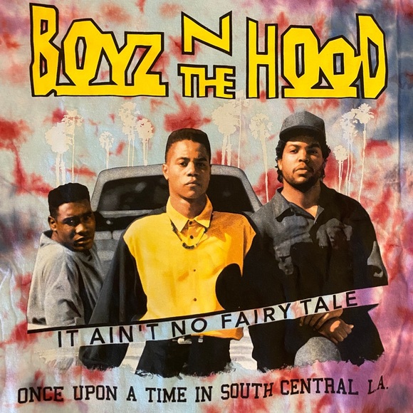 NWOT Boyz N The Hood Movie Tie-Dye Graphic Tee - Picture 5 of 5